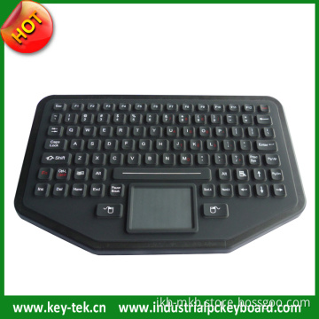 IP68 Dynamic Wireless Industrial Keyboard Withtouchpad